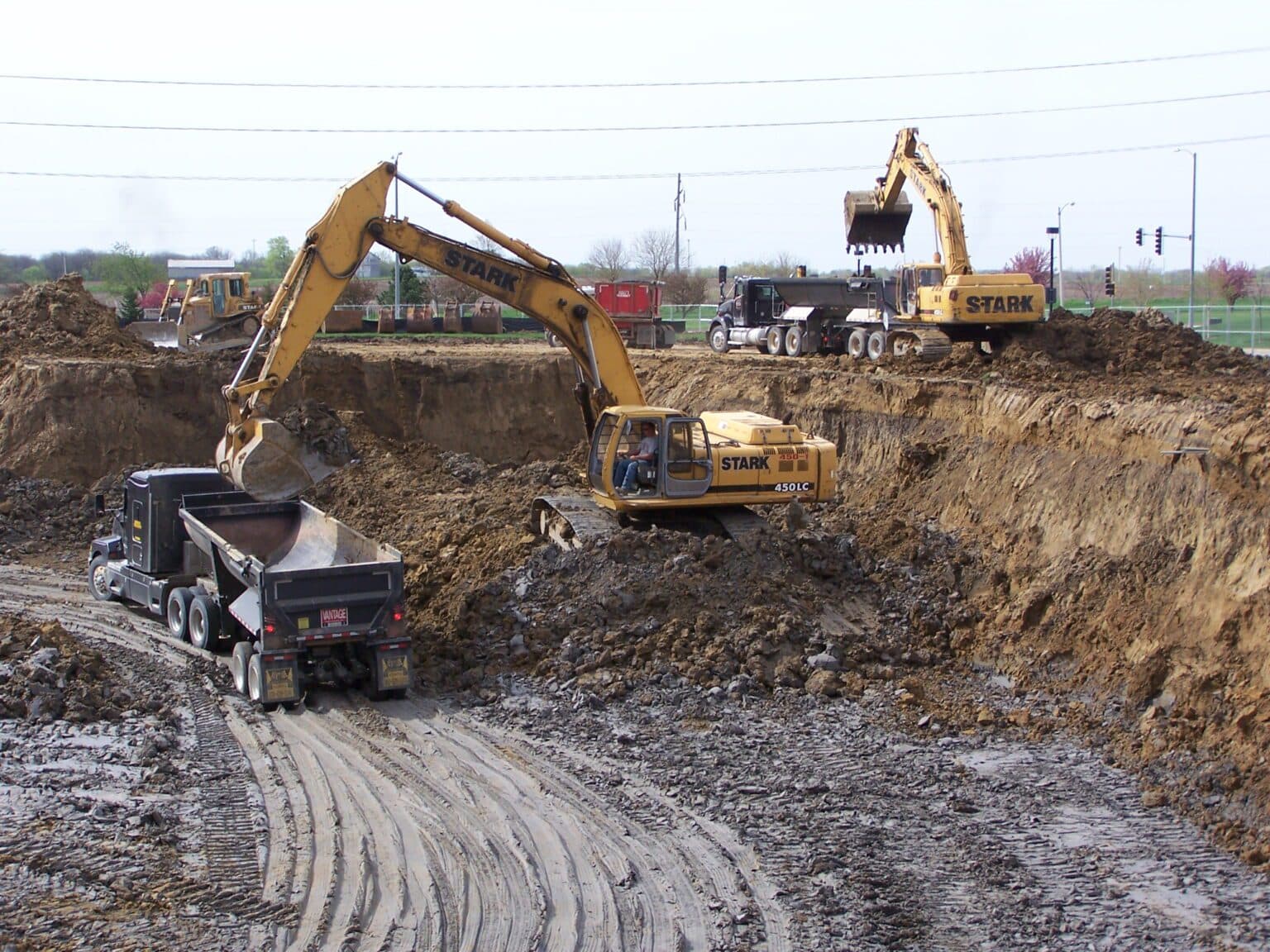 Industrial Site Clearing, Mass Grading, and Earthwork